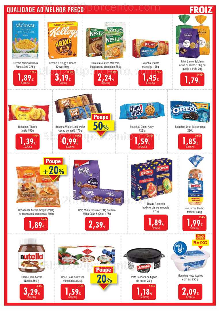 Antevisão Folheto FROIZ Promoções de 17 setembro a 1 outubro
