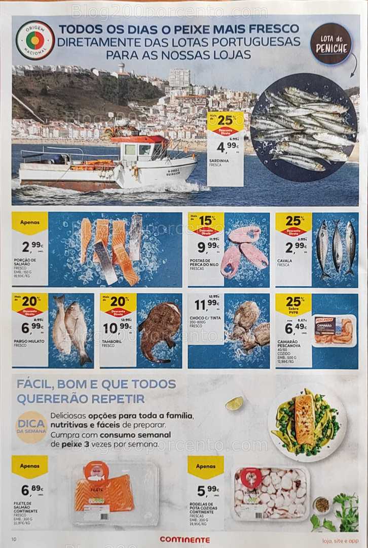 Antevisão Folheto CONTINENTE Promoções de 16 a 22 setembro