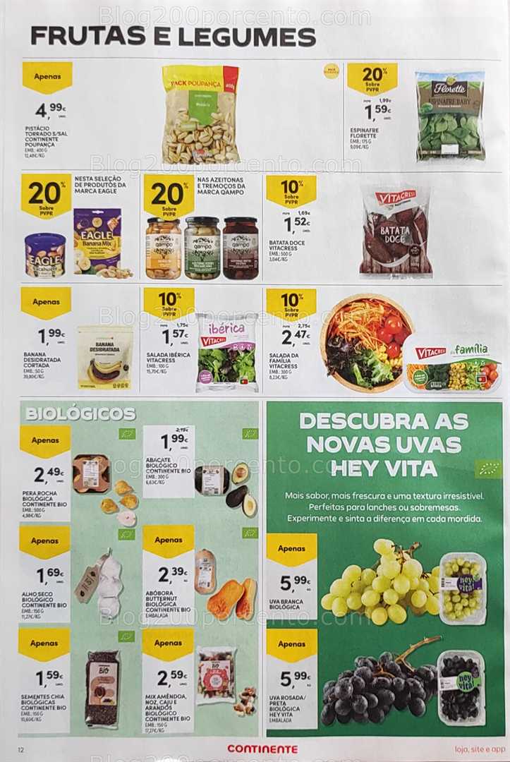 Antevisão Folheto CONTINENTE Promoções de 16 a 22 setembro