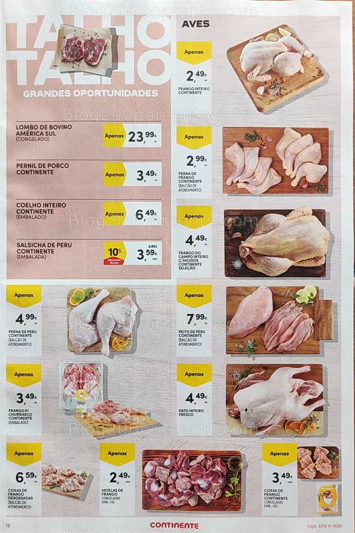 Antevisão Folheto CONTINENTE Promoções de 16 a 22 setembro