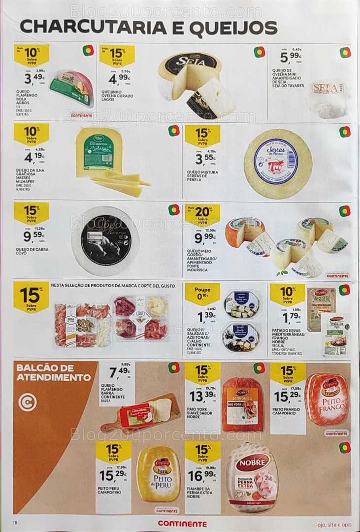 Antevisão Folheto CONTINENTE Promoções de 16 a 22 setembro