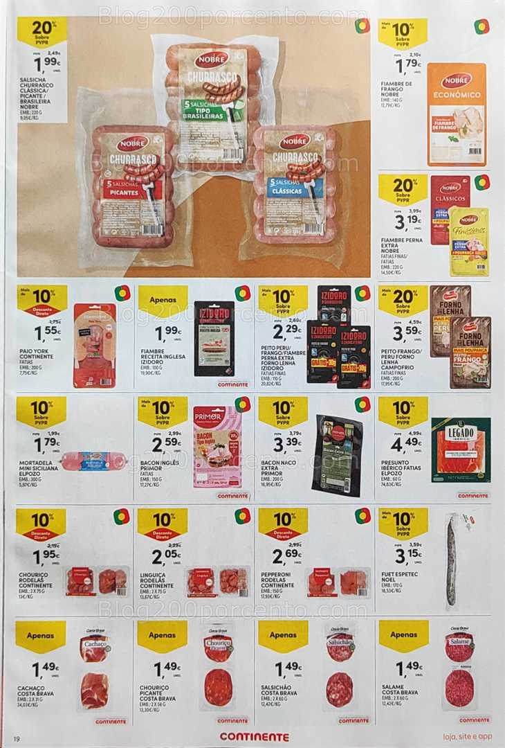 Antevisão Folheto CONTINENTE Promoções de 16 a 22 setembro