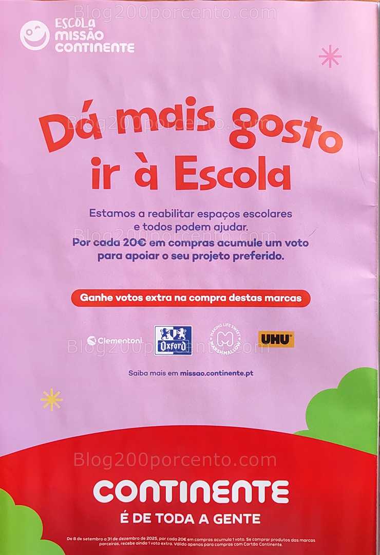Antevisão Folheto CONTINENTE Promoções de 16 a 22 setembro