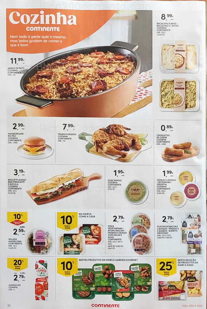 Antevisão Folheto CONTINENTE Promoções de 16 a 22 setembro