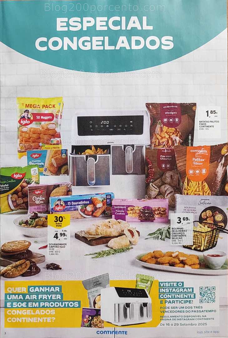 Antevisão Folheto CONTINENTE Promoções de 16 a 22 setembro