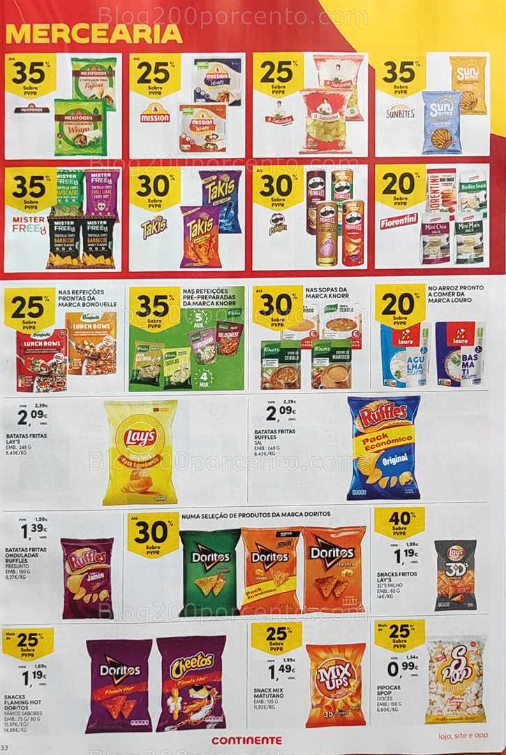 Antevisão Folheto CONTINENTE Promoções de 16 a 22 setembro
