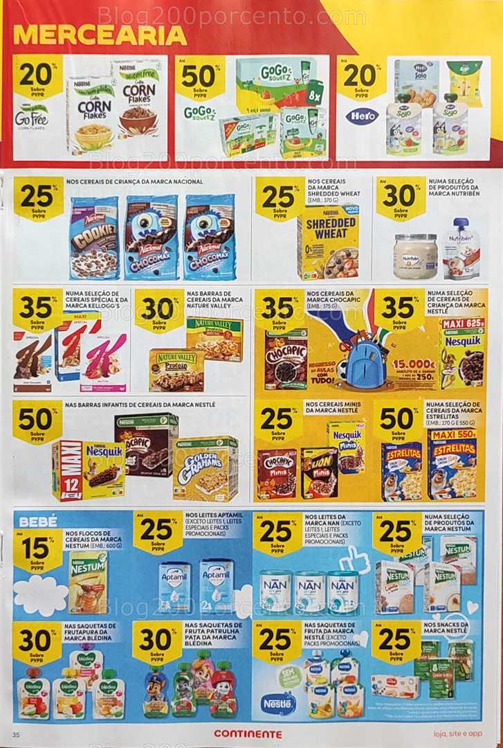 Antevisão Folheto CONTINENTE Promoções de 16 a 22 setembro