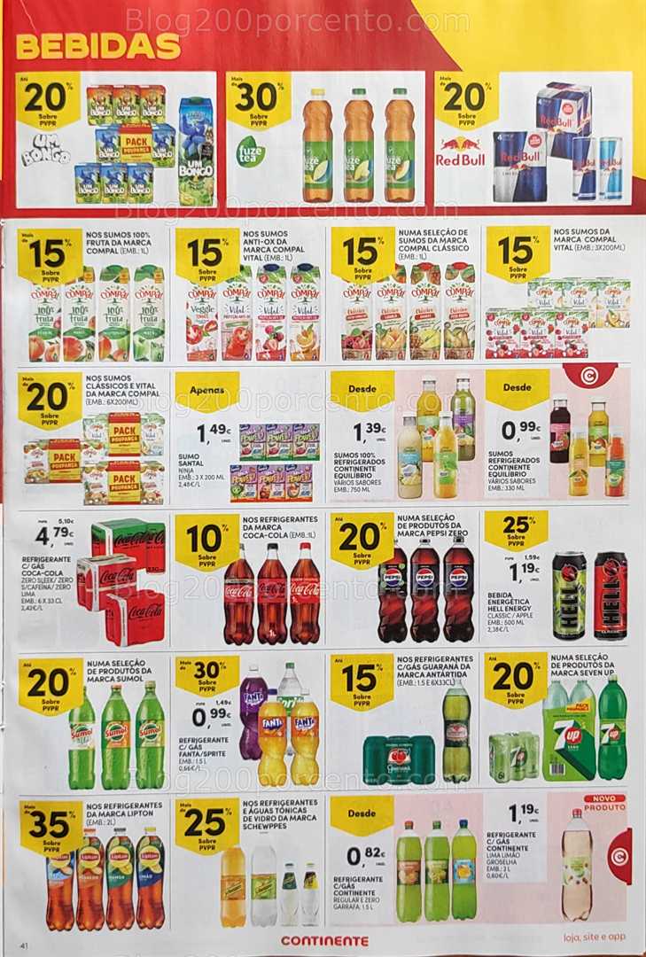 Antevisão Folheto CONTINENTE Promoções de 16 a 22 setembro