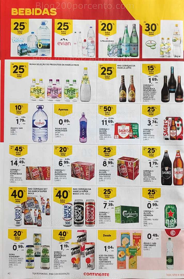 Antevisão Folheto CONTINENTE Promoções de 16 a 22 setembro