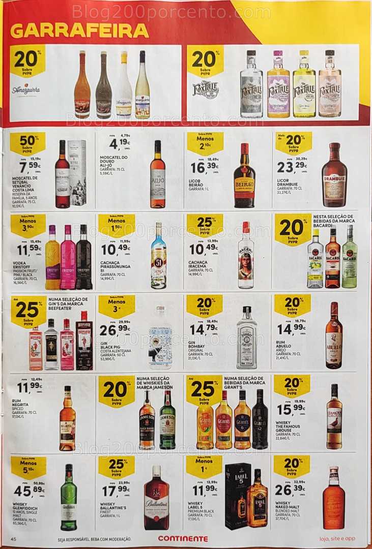 Antevisão Folheto CONTINENTE Promoções de 16 a 22 setembro