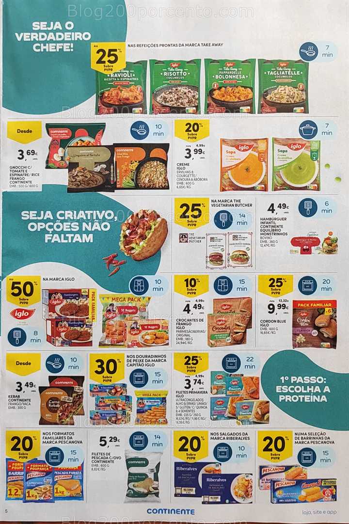 Antevisão Folheto CONTINENTE Promoções de 16 a 22 setembro