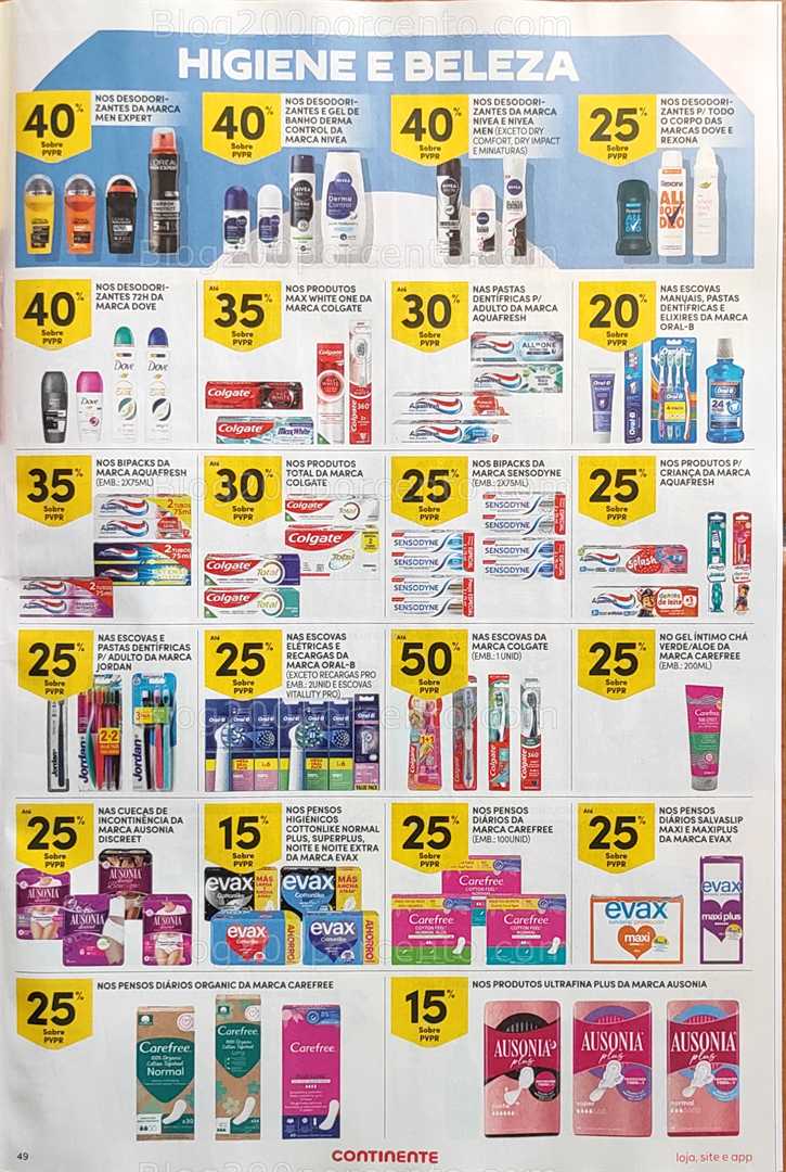 Antevisão Folheto CONTINENTE Promoções de 16 a 22 setembro