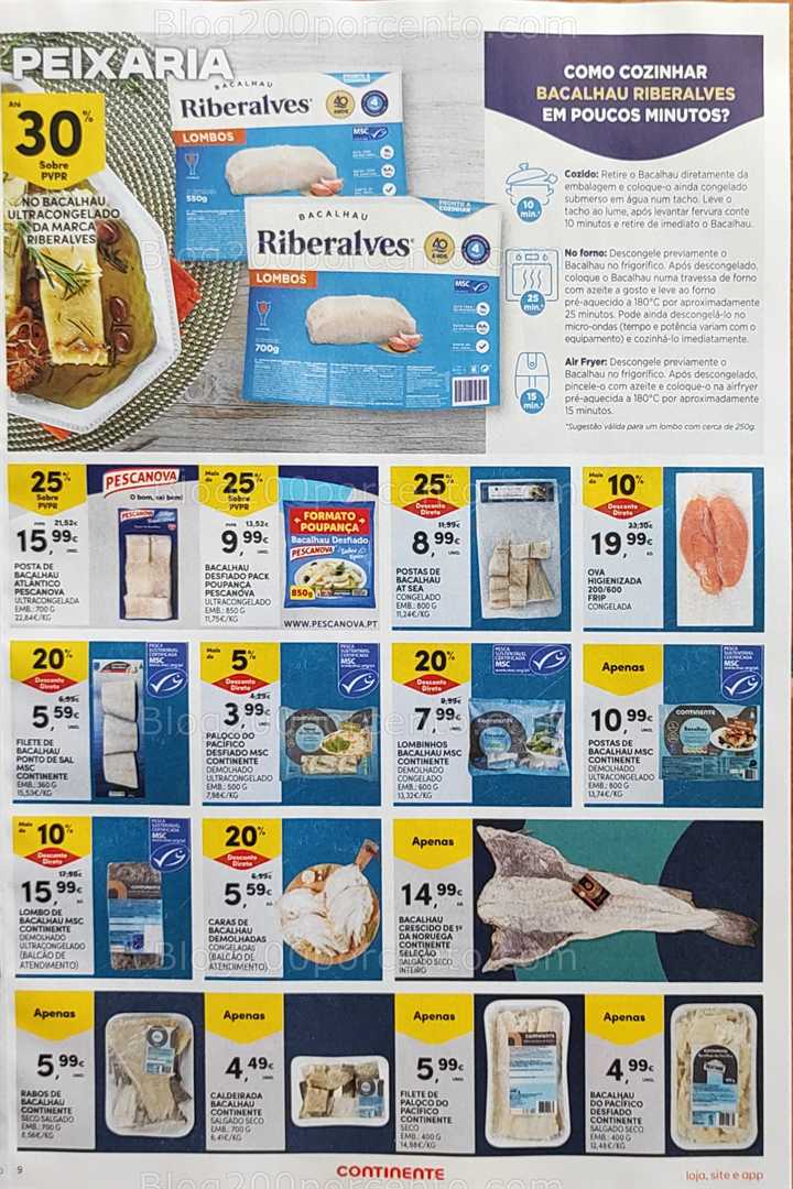 Antevisão Folheto CONTINENTE Promoções de 16 a 22 setembro