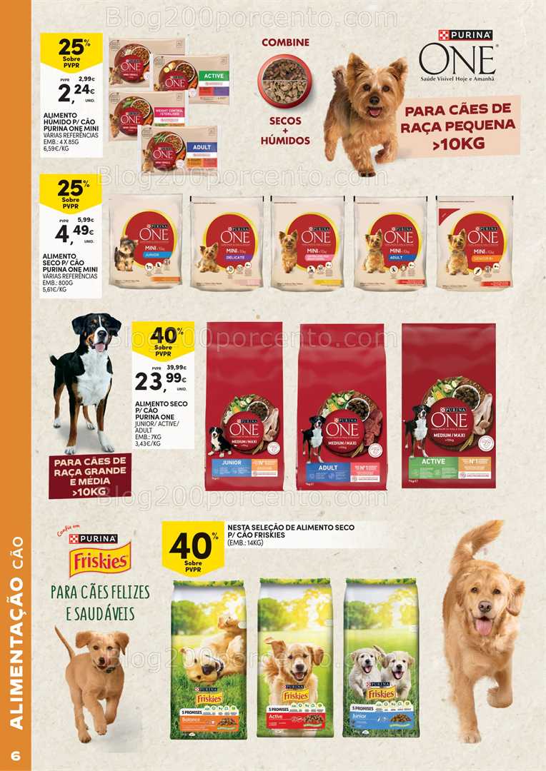 Antevisão Folheto CONTINENTE Açores PetCare Promoções de 23 setembro 13 outubro