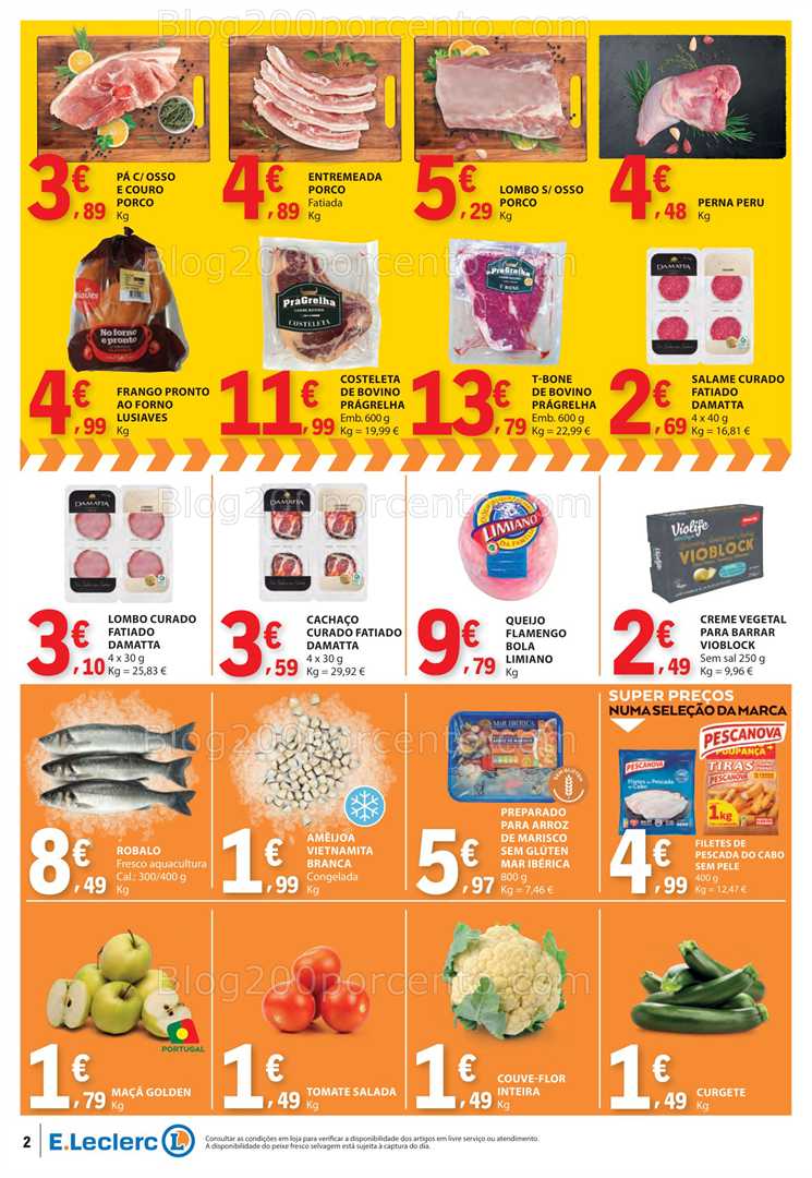 Antevisão Folheto E-LECLERC Promoções Fim de Semana - 19 a 21 setembro