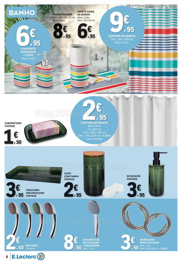 Antevisão Folheto E-LECLERC Bazar Promoções de 11 a 24 setembro