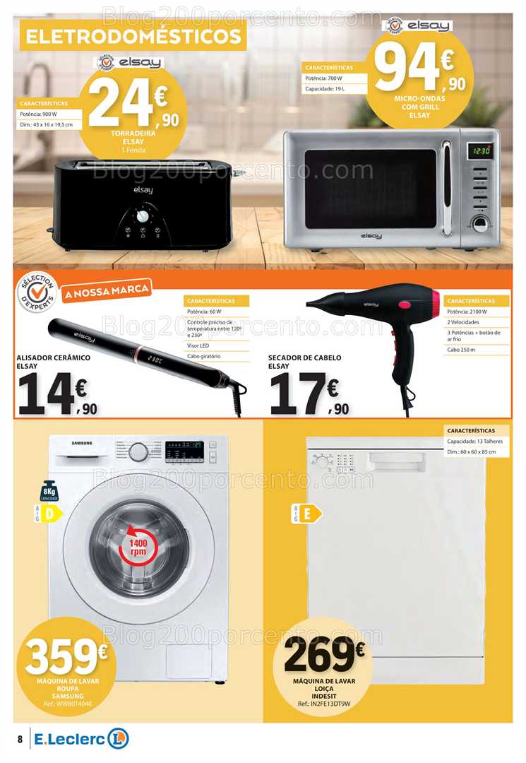 Antevisão Folheto E-LECLERC Bazar Promoções de 11 a 24 setembro