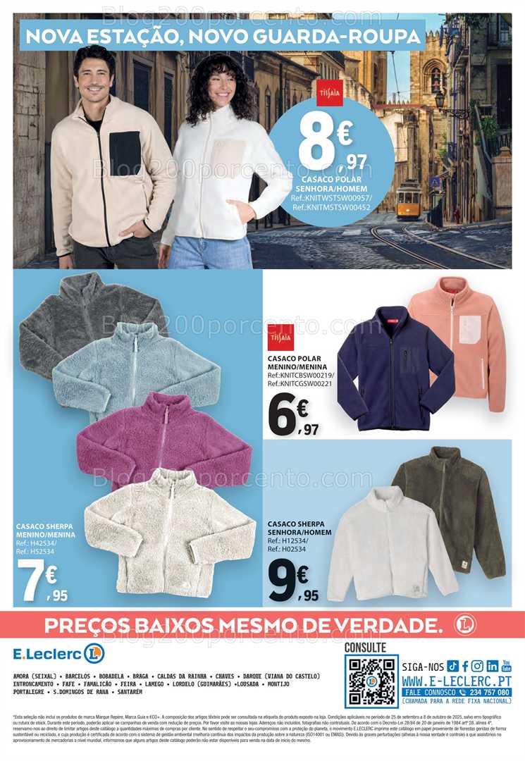 Antevisão Folheto E-LECLERC Promoções de 25 setembro a 8 outubro