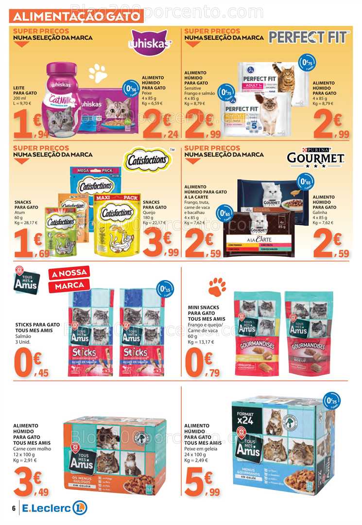 Antevisão Folheto E-LECLERC Feira Animal e Pets Promoções de 30 setembro a 12 outubro