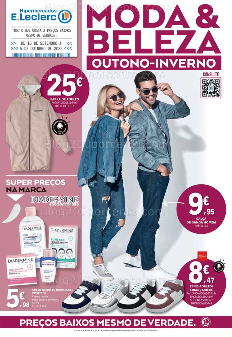 Antevisão Folheto E-LECLERC Bazar Promoções de 16 setembro a 5 outubro