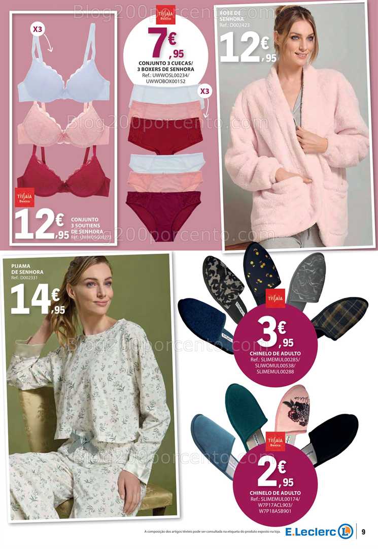 Antevisão Folheto E-LECLERC Bazar Promoções de 16 setembro a 5 outubro
