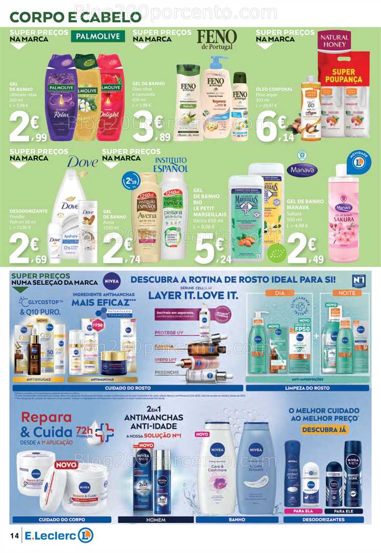 Antevisão Folheto E-LECLERC Bazar Promoções de 16 setembro a 5 outubro
