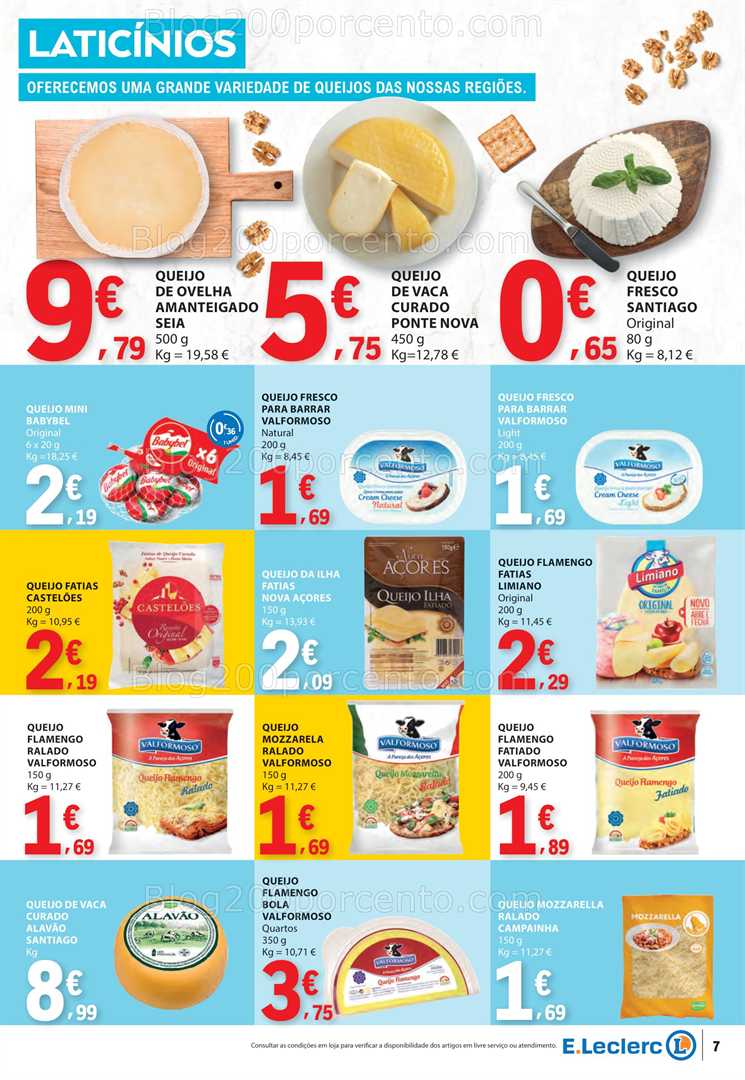 Antevisão Folheto E-LECLERC Promoções de 11 a 17 setembro