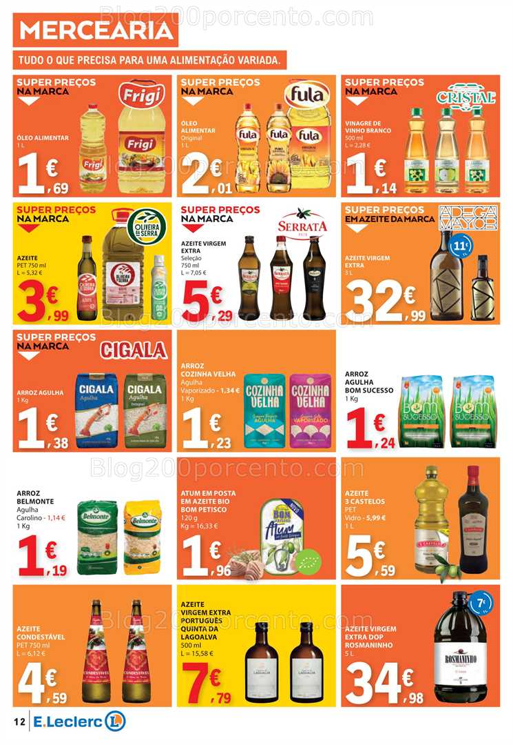 Antevisão Folheto E-LECLERC Promoções de 11 a 17 setembro