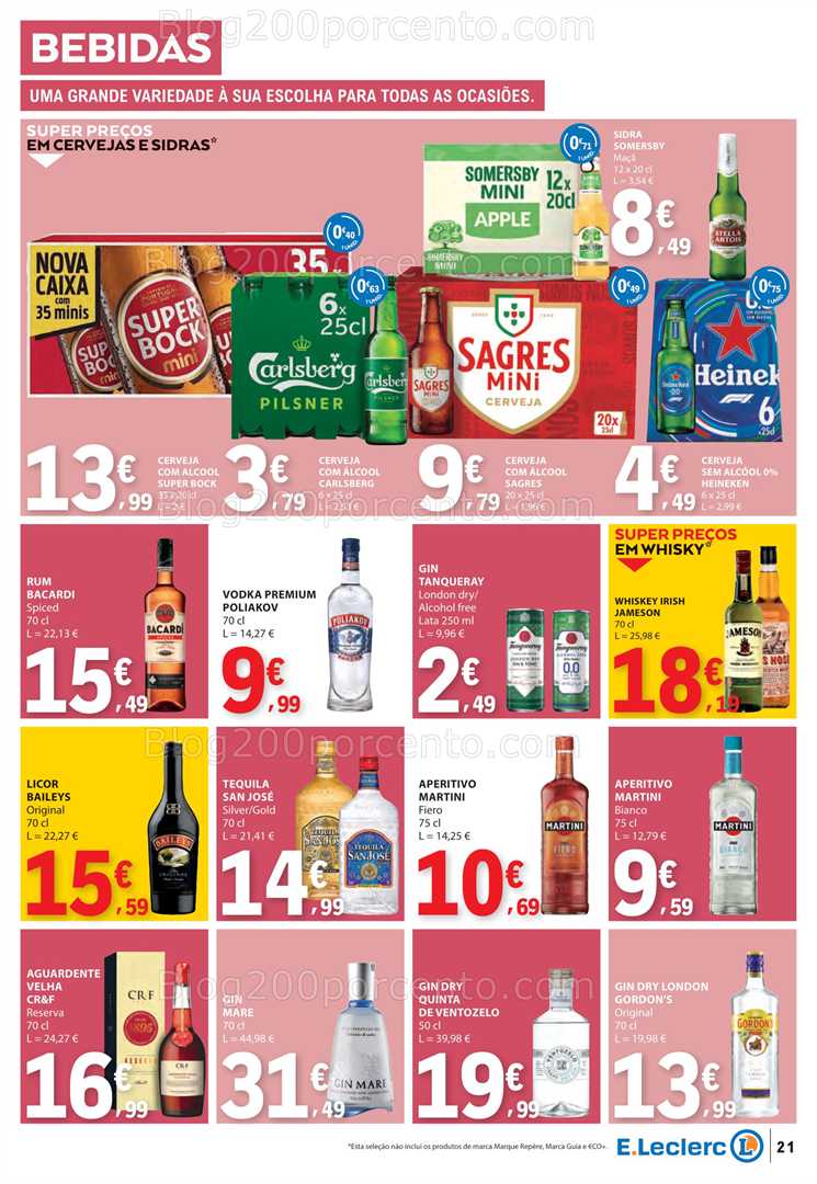 Antevisão Folheto E-LECLERC Promoções de 11 a 17 setembro