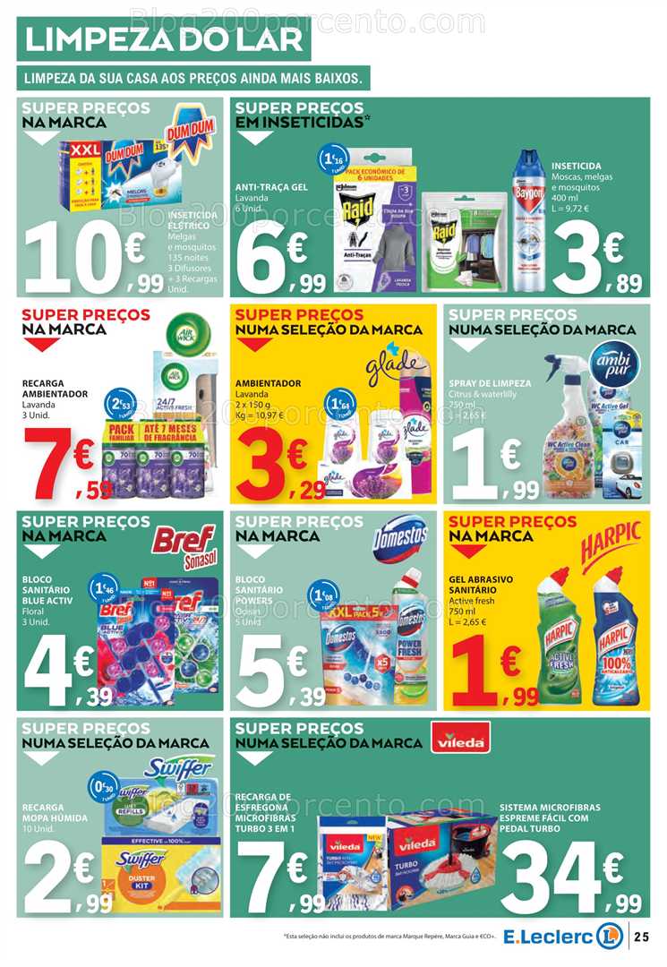 Antevisão Folheto E-LECLERC Promoções de 11 a 17 setembro