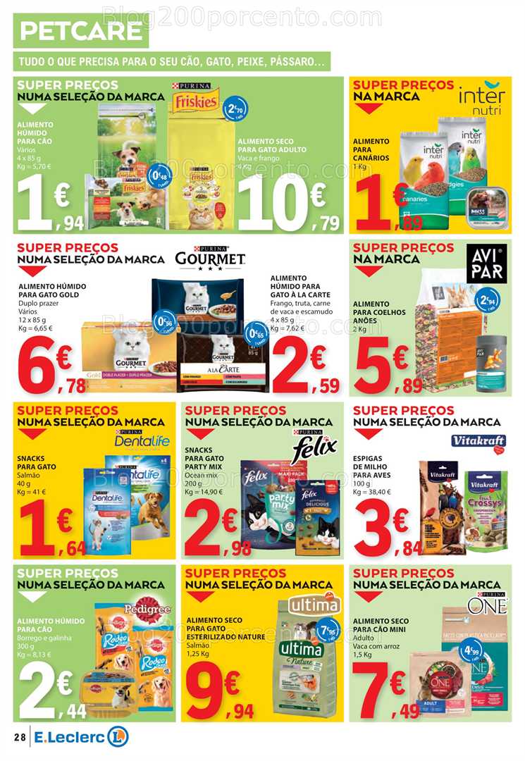 Antevisão Folheto E-LECLERC Promoções de 11 a 17 setembro