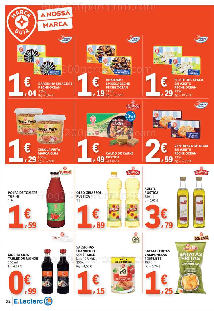 Antevisão Folheto E-LECLERC Promoções de 11 a 17 setembro