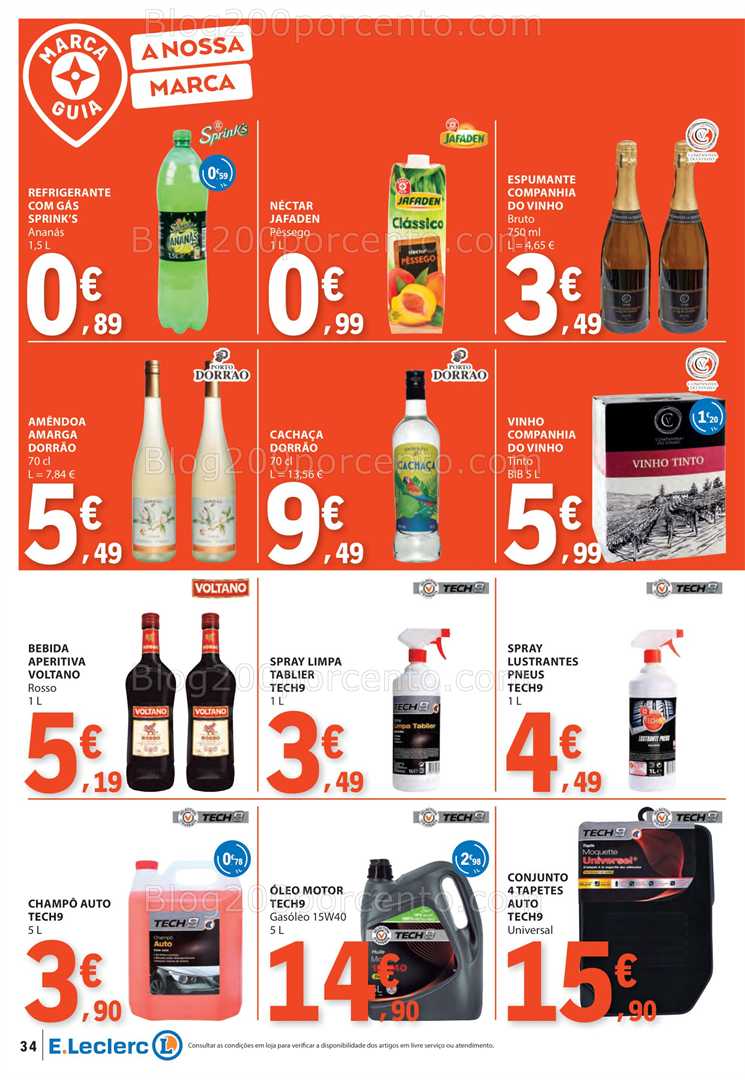 Antevisão Folheto E-LECLERC Promoções de 11 a 17 setembro