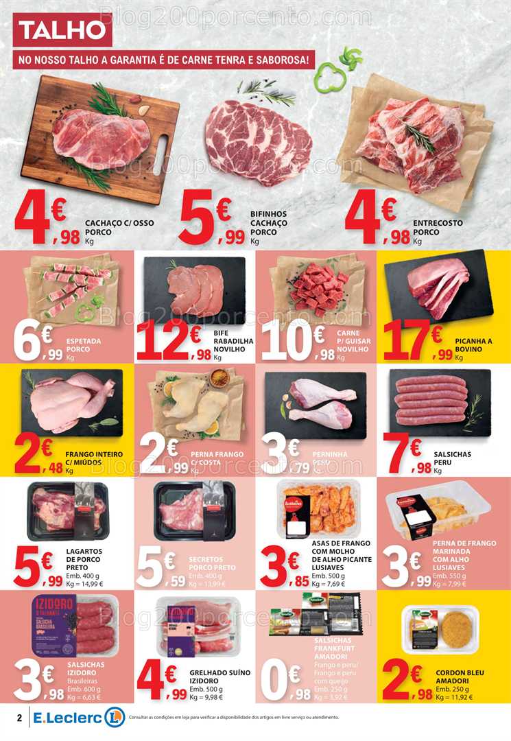 Antevisão Folheto E-LECLERC Promoções de 18 a 24 setembro