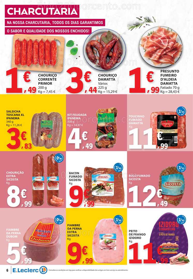 Antevisão Folheto E-LECLERC Promoções de 18 a 24 setembro