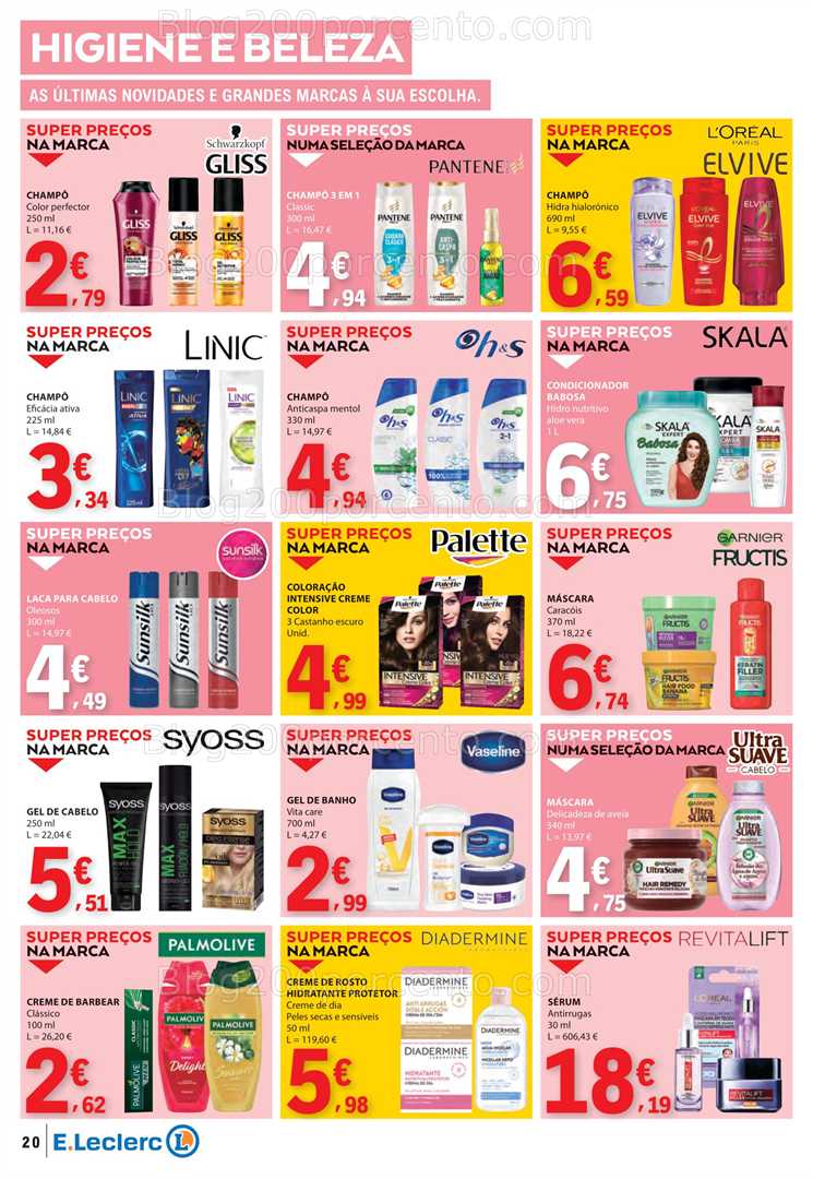 Antevisão Folheto E-LECLERC Promoções de 18 a 24 setembro
