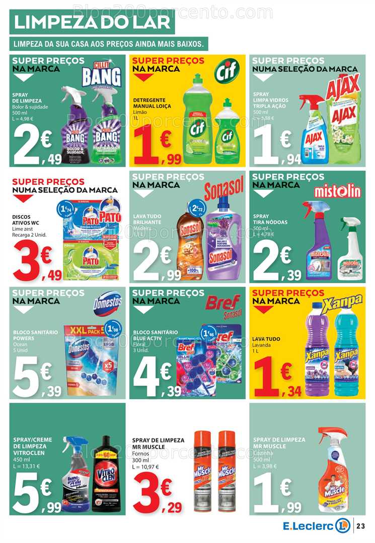 Antevisão Folheto E-LECLERC Promoções de 18 a 24 setembro