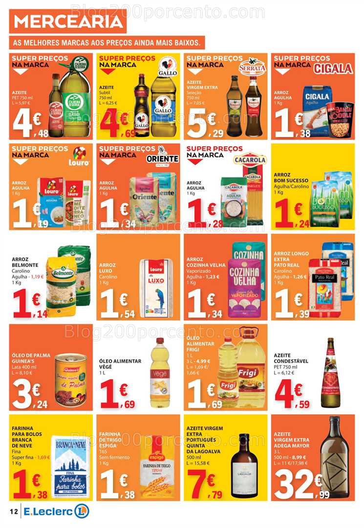 Antevisão Folheto E-LECLERC Promoções de 25 setembro a 1 outubro