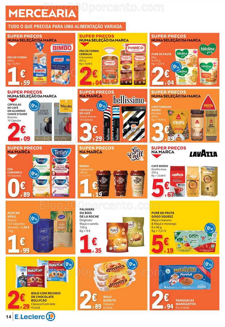 Antevisão Folheto E-LECLERC Promoções de 25 setembro a 1 outubro