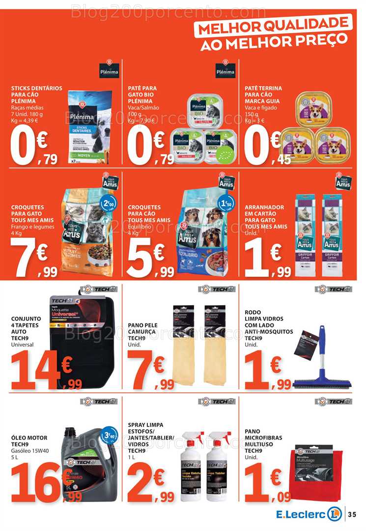 Antevisão Folheto E-LECLERC Promoções de 25 setembro a 1 outubro