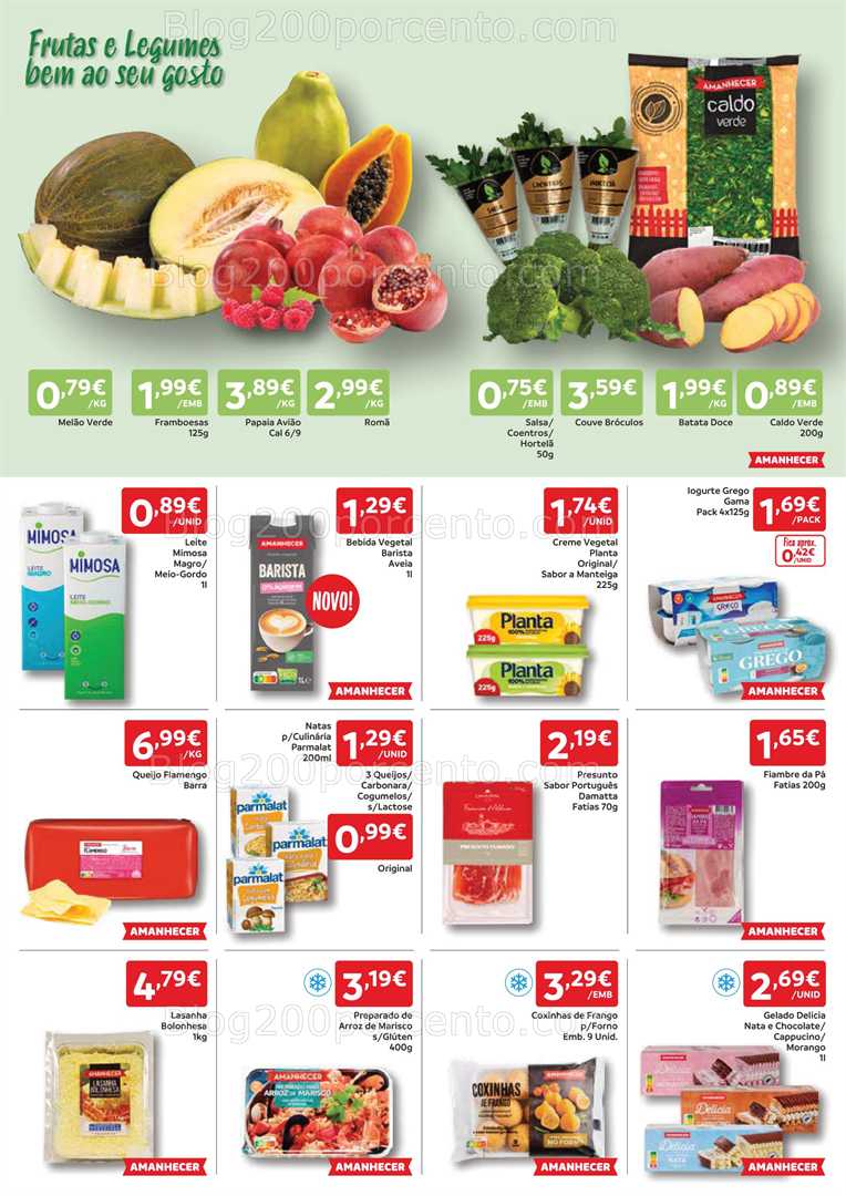 Antevisão Folheto AMANHECER Promoções de 25 setembro a 1 outubro