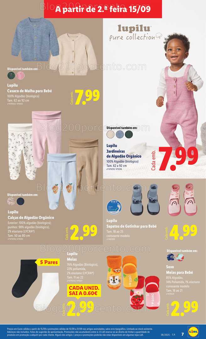 Antevisão Folheto LIDL Bazar Promoções de 15 a 25 setembro
