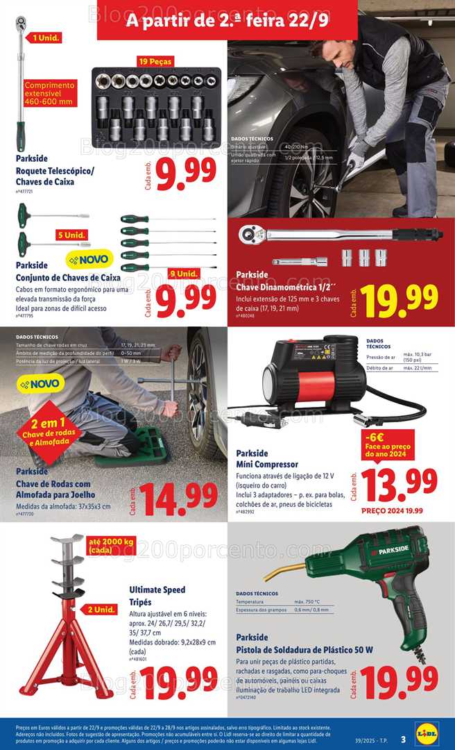 Antevisão Folheto LIDL Bazar Promoções de 26 setembro a 2 outubro - Edição Digital