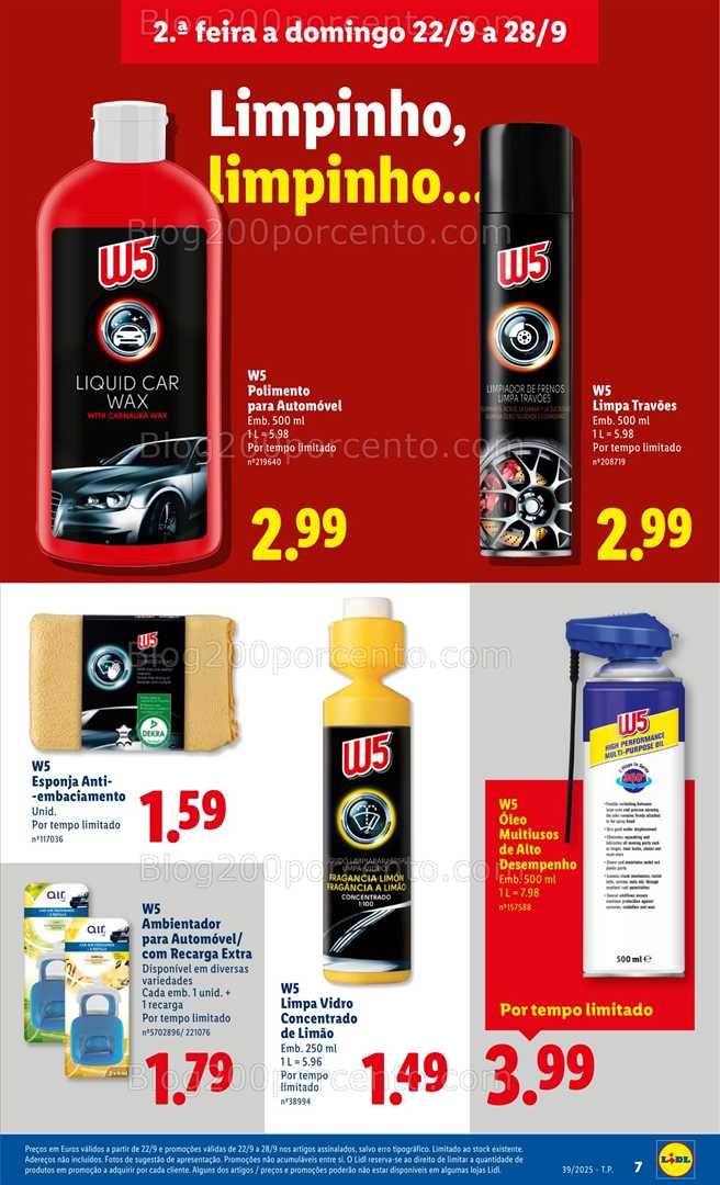 Antevisão Folheto LIDL Bazar Promoções de 26 setembro a 2 outubro - Edição Digital