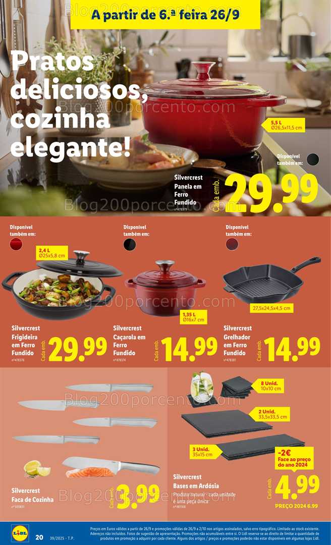 Antevisão Folheto LIDL Bazar Promoções de 26 setembro a 2 outubro - Edição Digital