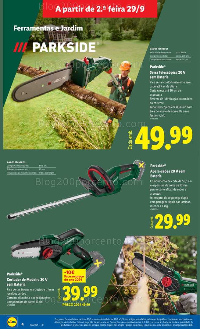 Antevisão Folheto LIDL Bazar Promoções de 29 setembro a 9 outubro - Edição Digital