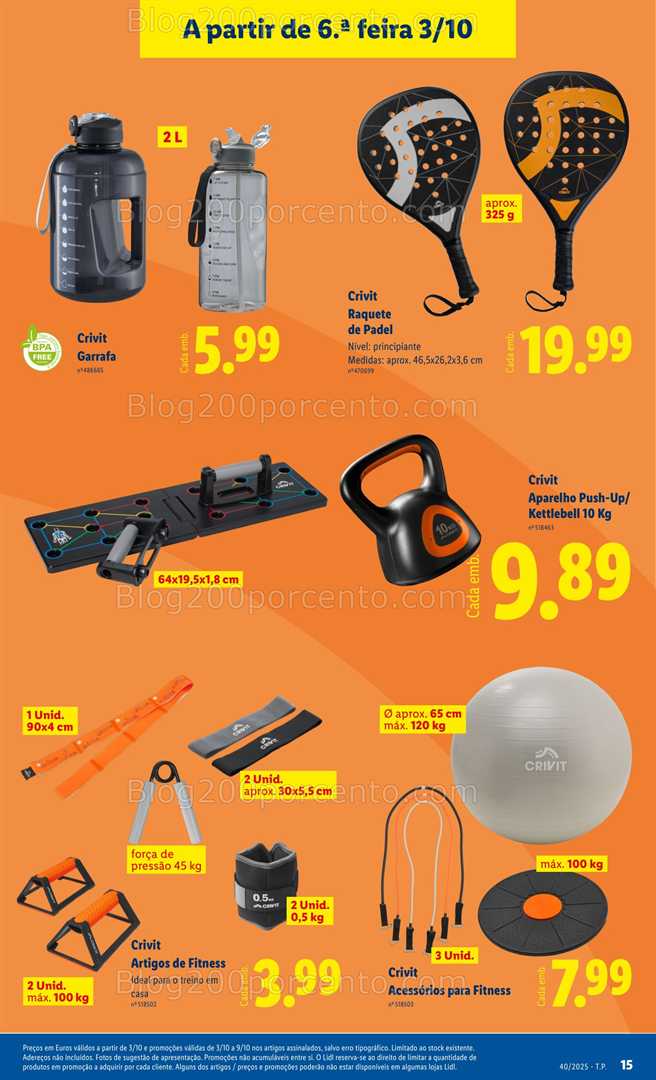 Antevisão Folheto LIDL Bazar Promoções de 29 setembro a 9 outubro - Edição Digital
