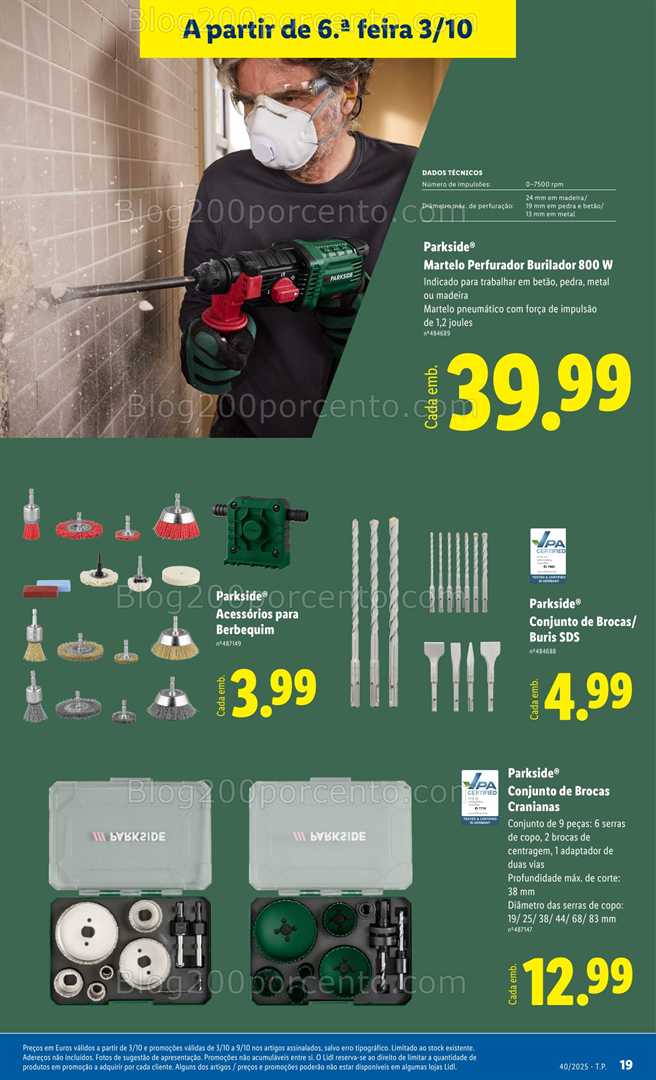Antevisão Folheto LIDL Bazar Promoções de 29 setembro a 9 outubro - Edição Digital
