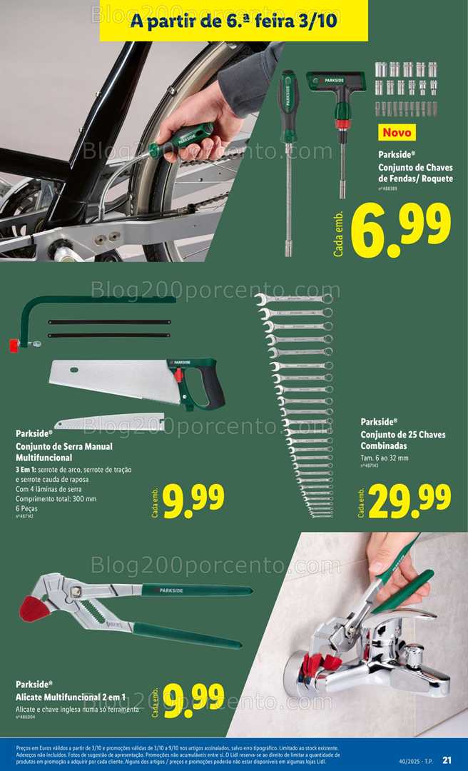 Antevisão Folheto LIDL Bazar Promoções de 29 setembro a 9 outubro - Edição Digital