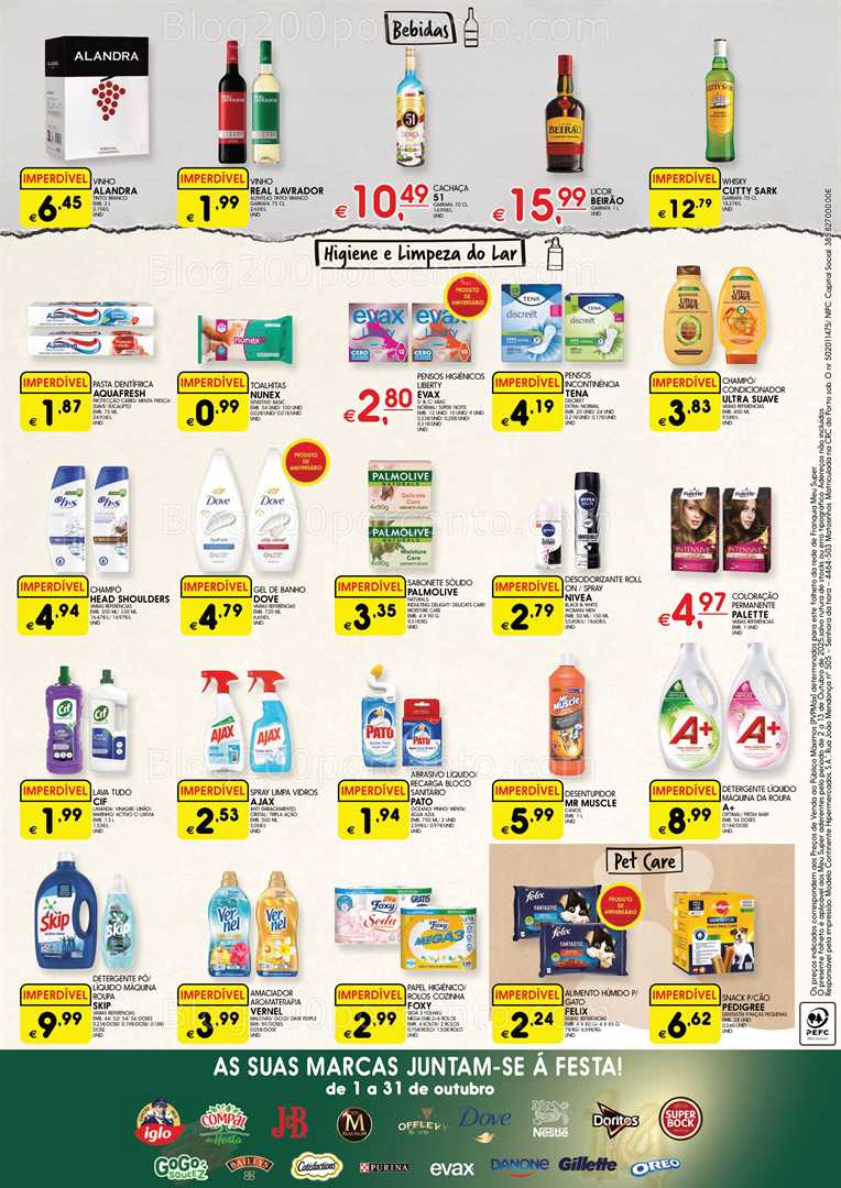 Antevisão Folheto MEU SUPER Promoções de 2 a 13 outubro